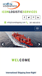Mobile Screenshot of iconshipping.com